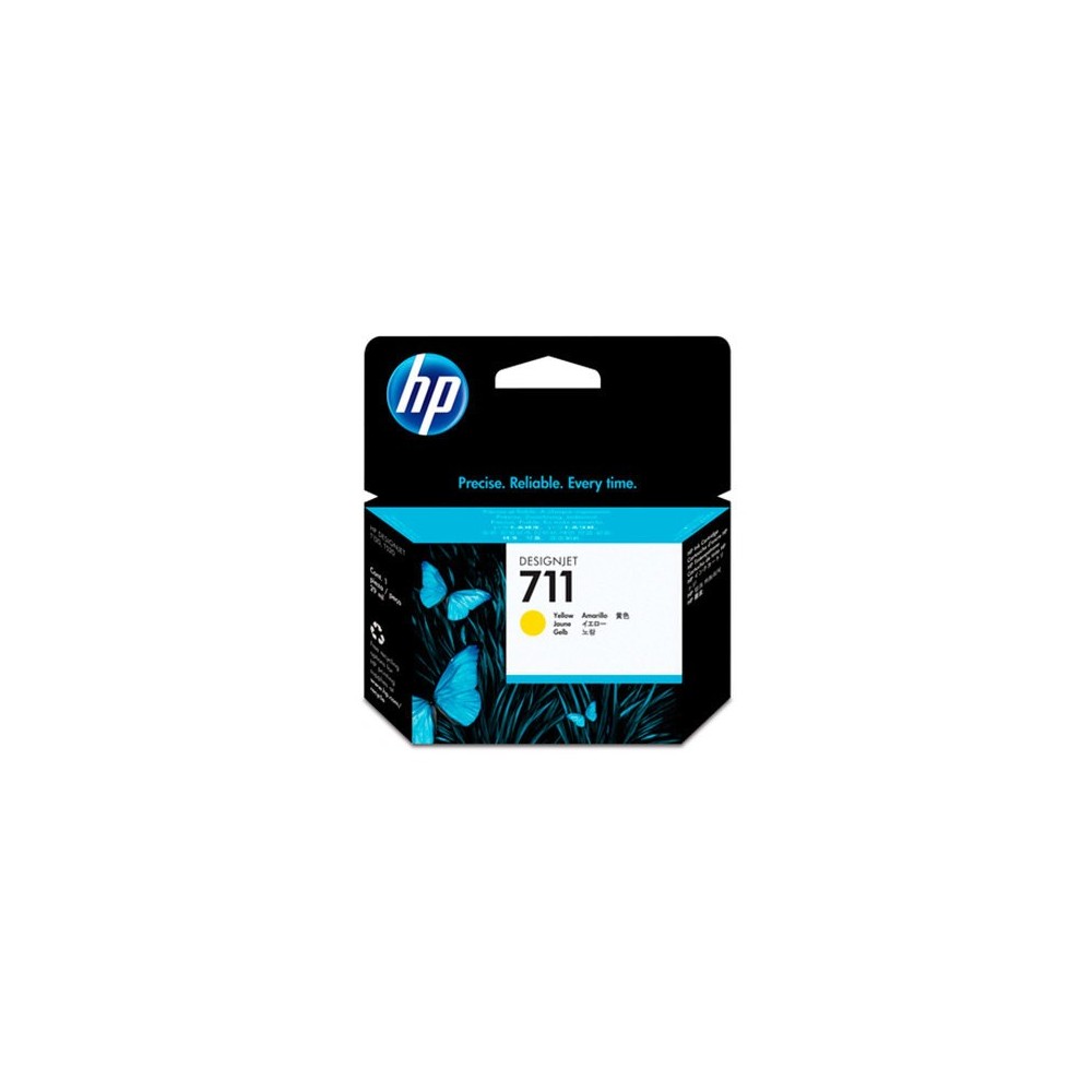 ORIG HP CARTRIDGE NO. 711 YELLOW CZ132A