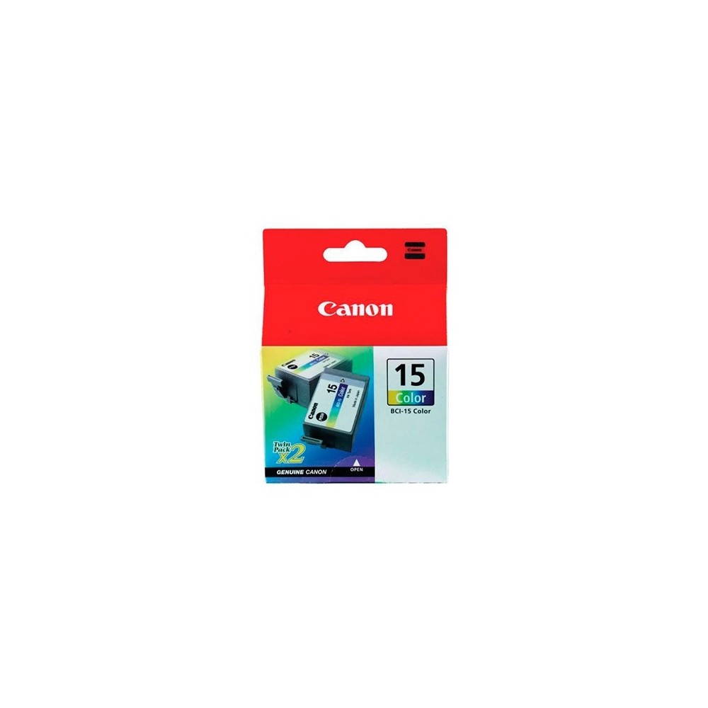 CARTRIDGE ORIG CANON BCI-15 PACK 2 COLOR