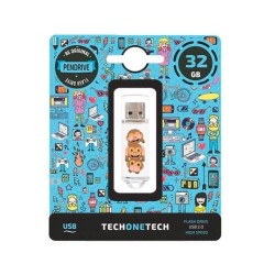 PENDRIVE 32GB TECH ONE TECH NO EVIL MONKEY