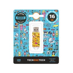 PENDRIVE 16GB TECH ONE TECH EMOJITECH EMOJIS