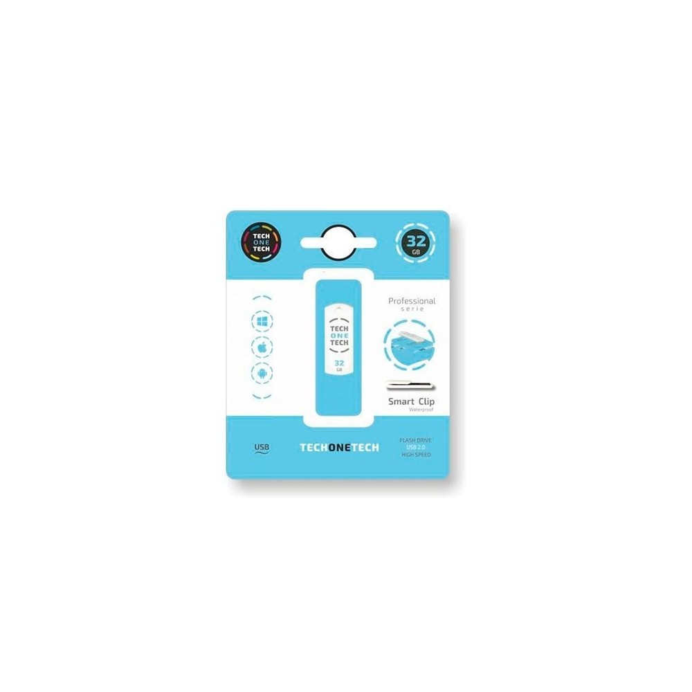 PENDRIVE 32GB TECH ONE SMART CLIP