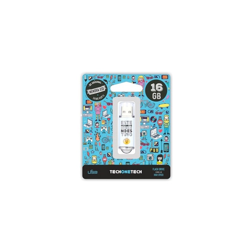 PENDRIVE 16GB Tech One Tech NOESTUYO