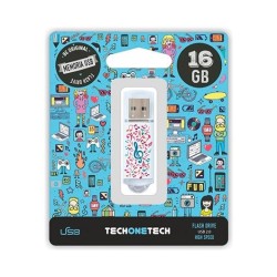 PENDRIVE 16GB Tech One Tech MUSIC DREAM
