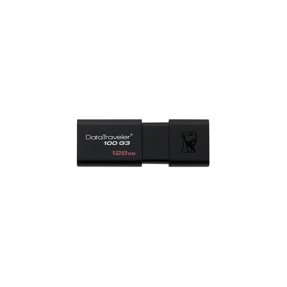 KINGSTON FLASH DRIVE 128GB USB 3.0 DT100 G3 BLACK
