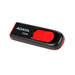 PENDRIVE 64GB USB2.0 Adata AC008 BLACK / RED