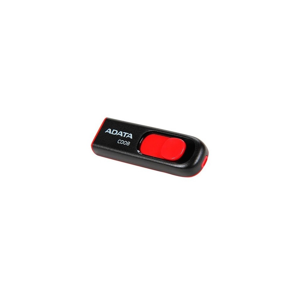 PENDRIVE 64GB USB2.0 Adata AC008 BLACK / RED