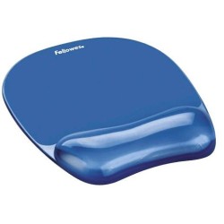 FELLOWES MAT + WRIST SUPPORT GEL BLUE
