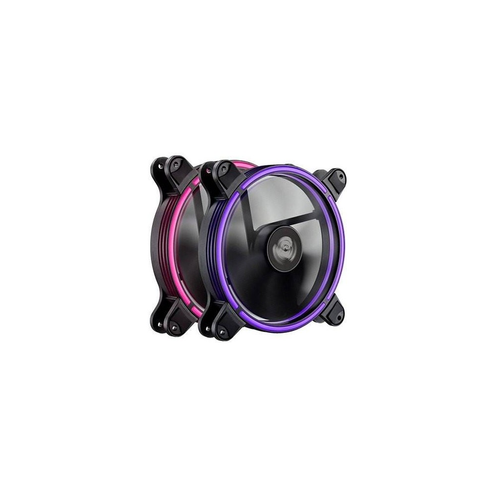 VENTILADOR 140X140 ENERMAX T.B. RGB 14 PACK 2 UD