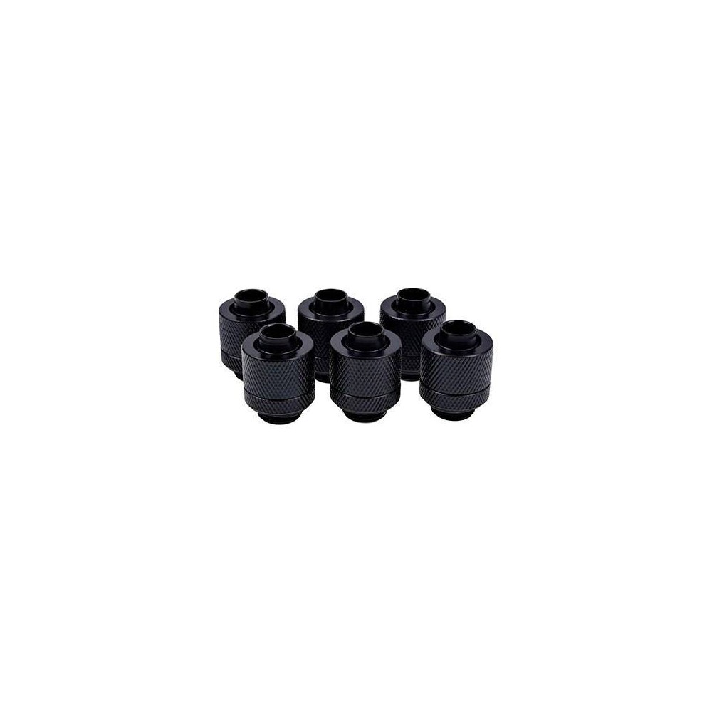 ALPHACOOL EISZAPFEN PACK COMPRESSION FITTINGS BLACK