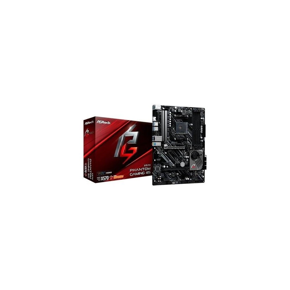 PLACA BASE ASROCK AM4 X570 PHANTOM GAMING 4S