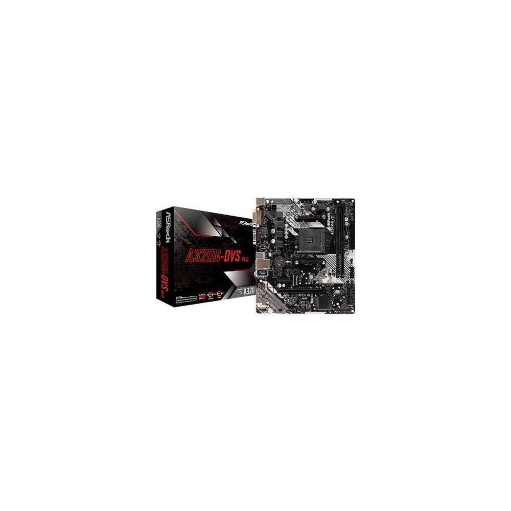 ASROCK BASE PLATE AM4 A320M-DVS R4.0