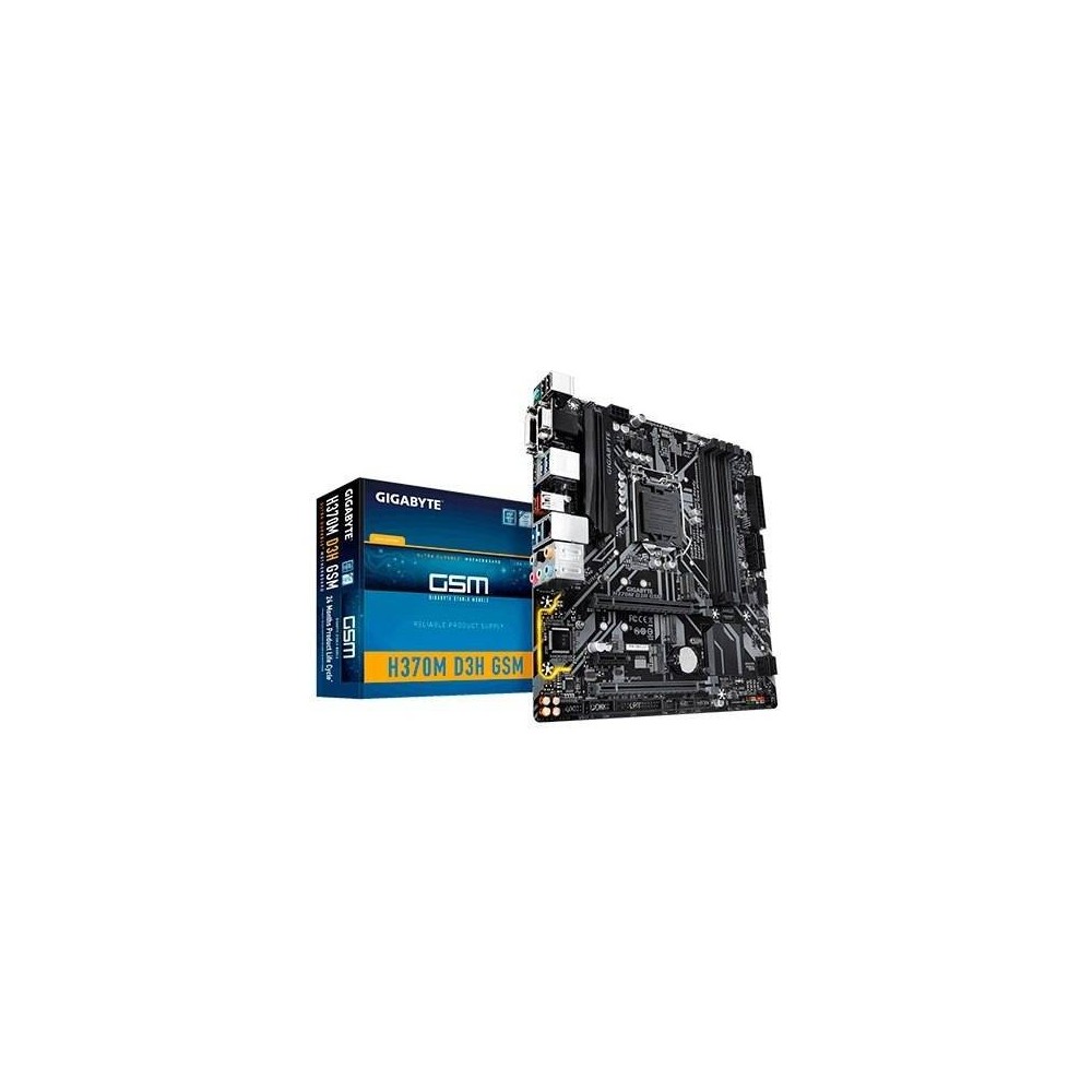 GIGABYTE MOTHERBOARD 1151-8G H370M D3H GSM