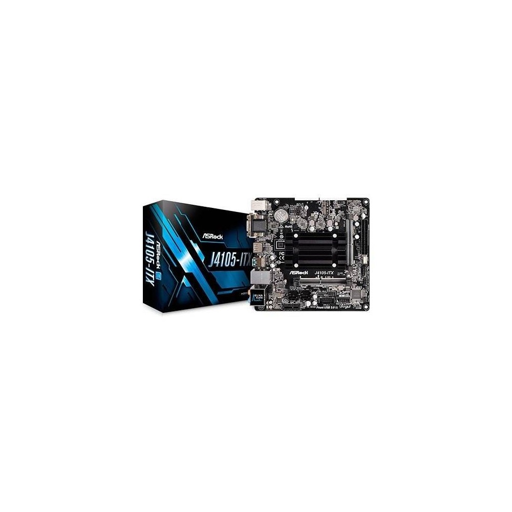 ASROCK MOTHERBOARD J4105-ITX INTEL QUAD CORE GEMINI LAKE