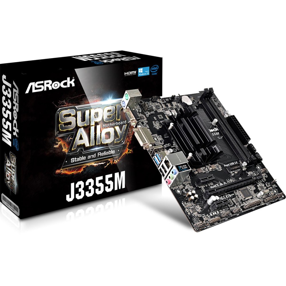ASROCK BASE PLATE J3355M CPU INTEL DUAL CORE
