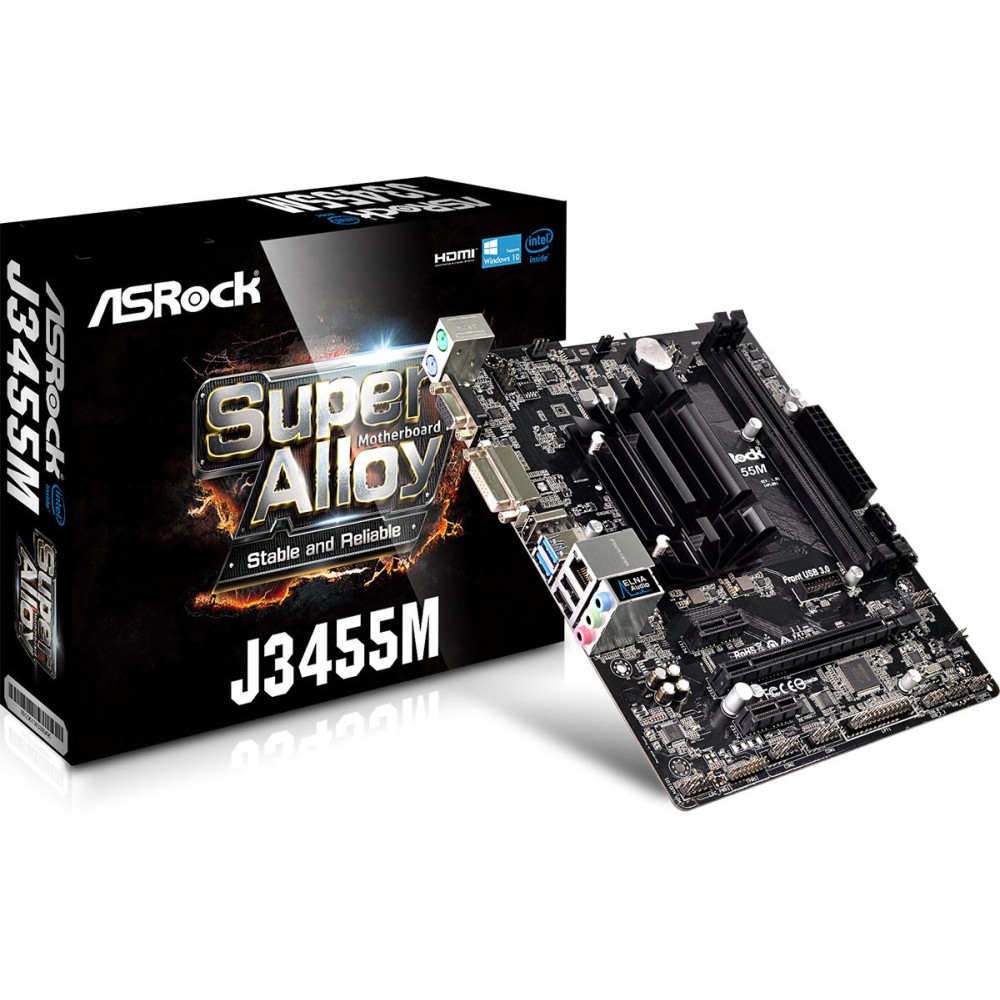 ASROCK BASE PLATE J3455M CPU INTEL QUAD CORE