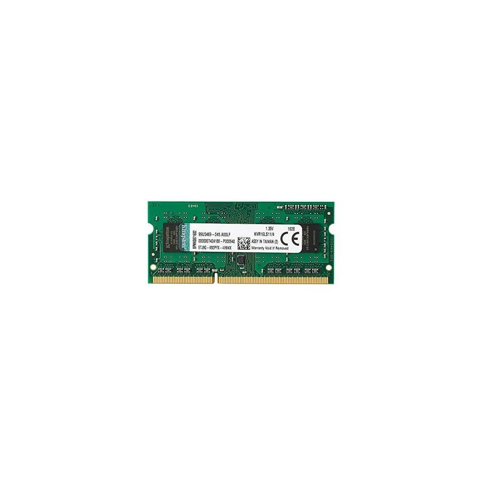 KINGSTON MODULE MEMORY RAM S/O DDR3L 4GB PC1600