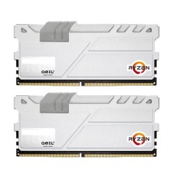 GEIL RAM MEMORY MODULE EVO X DDR4 8GB (2X4GB) PC2400 WHITE