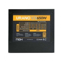 Alimentation NOX ATX URANO BRONZE VX650W