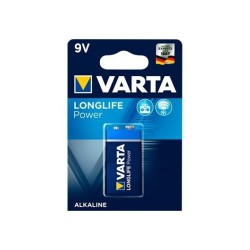 VARTA ALKALINE BATTERY 6LR61/6LP3146 9V HIGH ENERGY