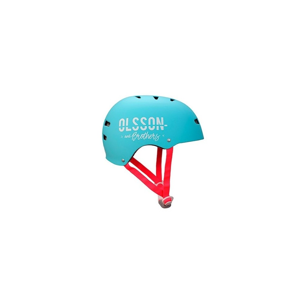 CASCO OLSSON TALLA S/M NIÑO AZUL