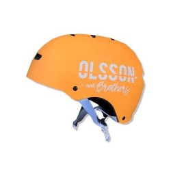 CASCO OLSSON TALLA M/L ADULTO NARANJA