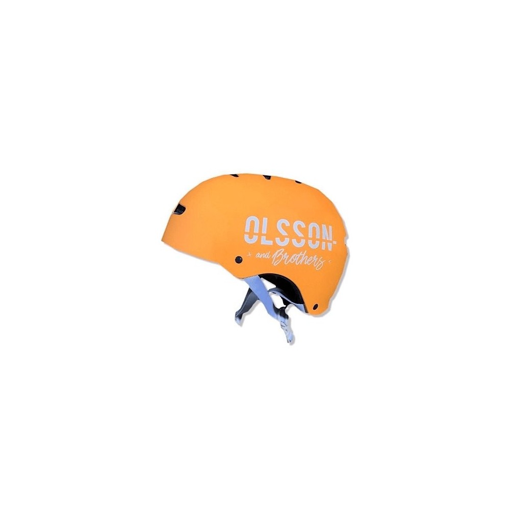 CASCO OLSSON TALLA M/L ADULTO NARANJA