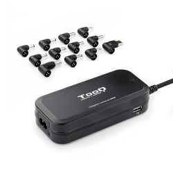 CARGADOR UNIVERSAL PORTÁTIL TOOQ NOTEBOOK 90W