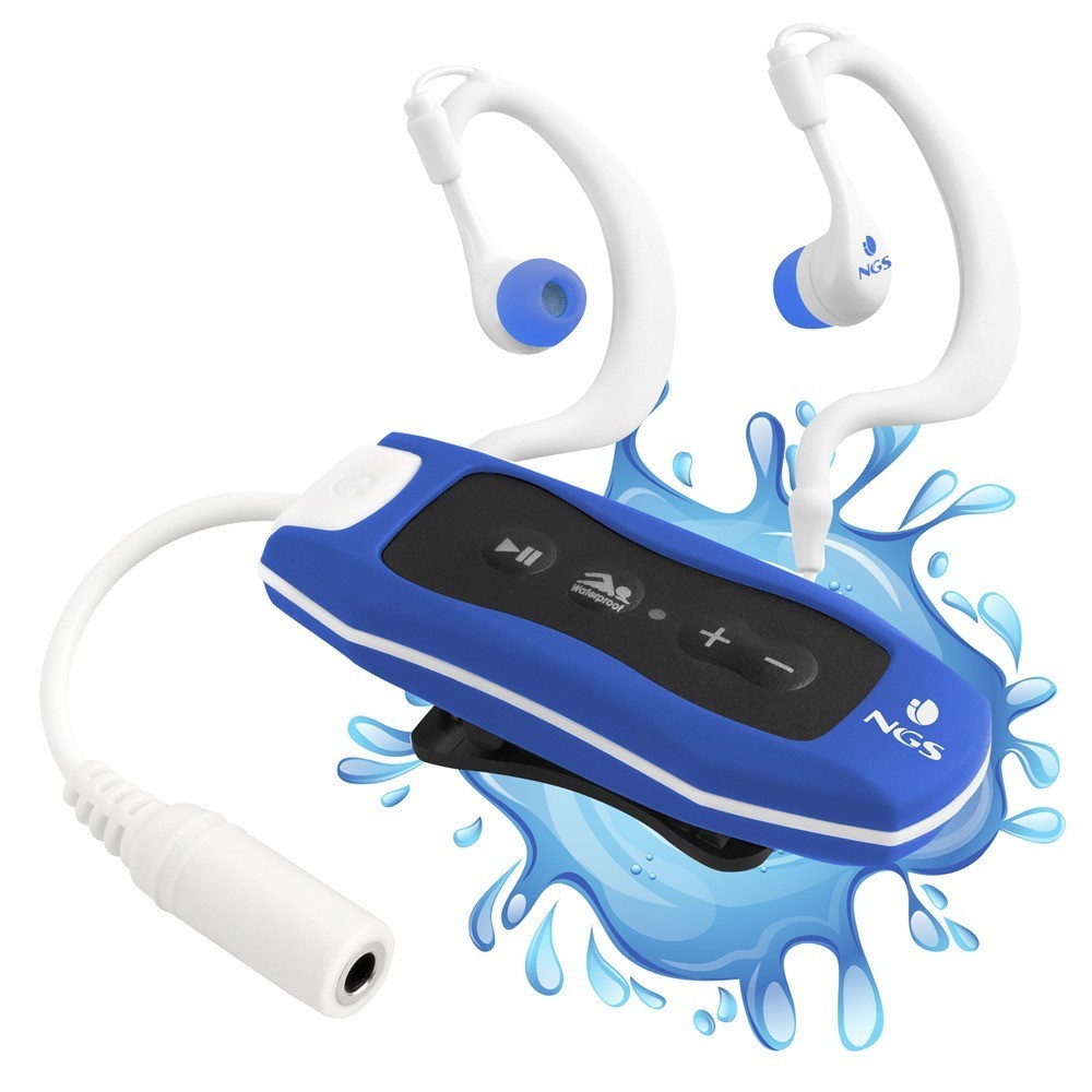 MP3 4GB NGS BLUE SEAWEED WATER RESISTANT