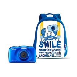 CAMERA Nikon COOLPIX W150 BLUE + BACKPACK