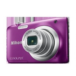NIKON CAMERA COOLPIX A100 VIOLET+SELFIE STICK