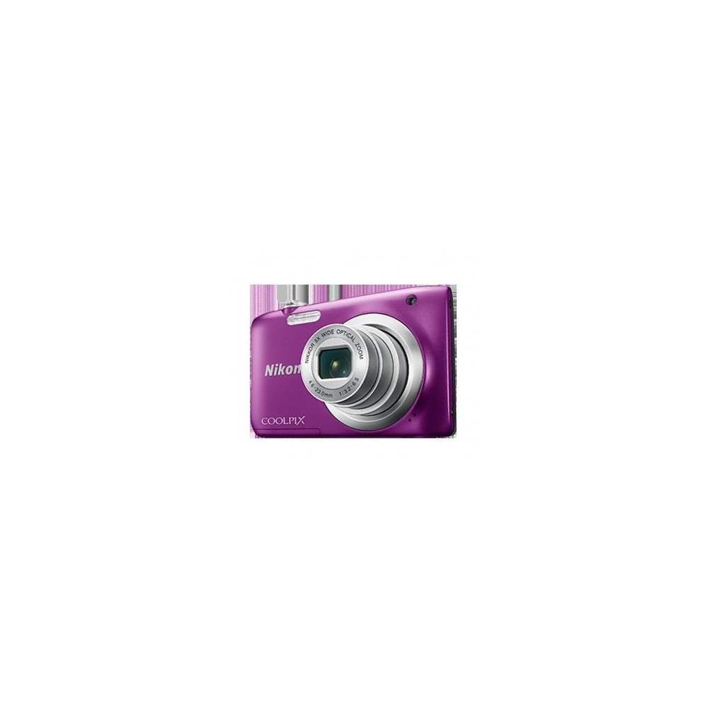NIKON CAMERA COOLPIX A100 VIOLET+SELFIE STICK