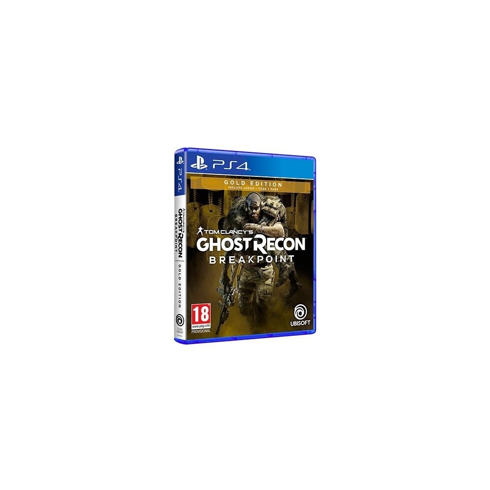 SONY PS4 GAME GHOST RECON BREAKPOINT GOLD EDITION
