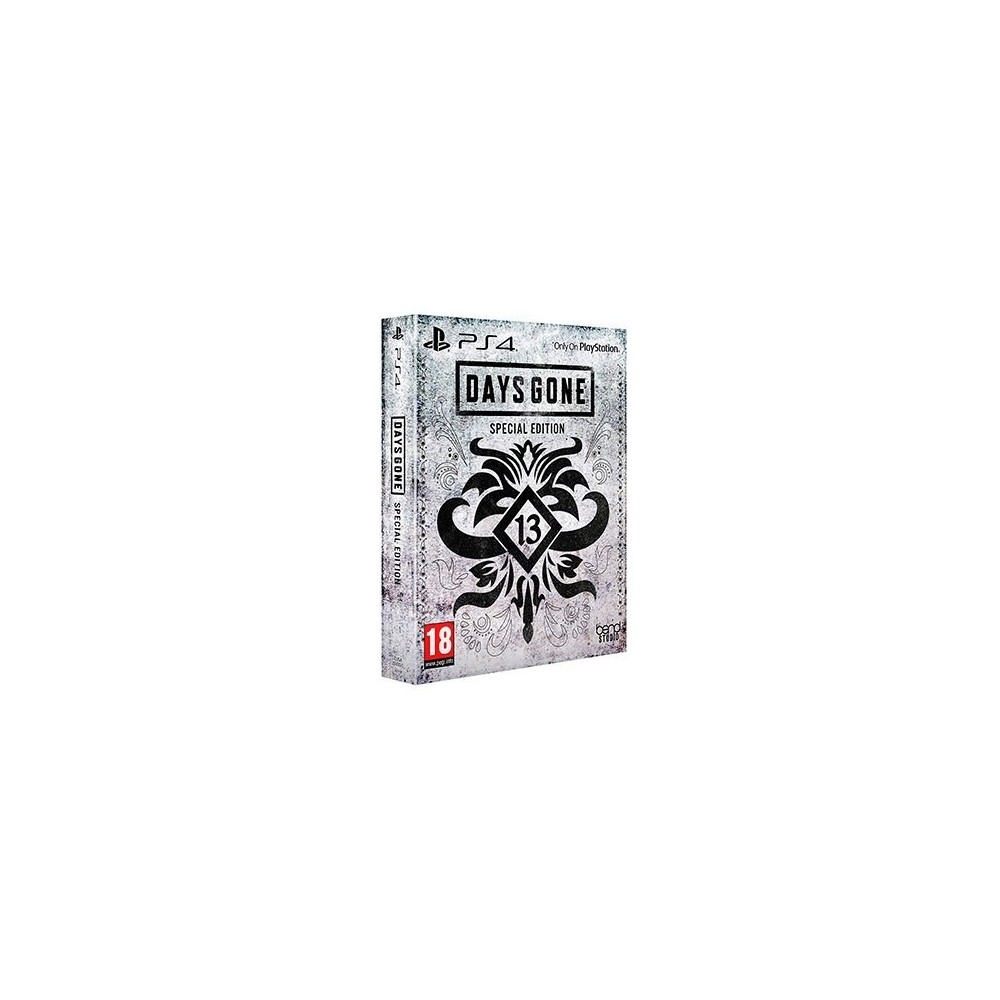 SONY PS4 GAME DAYS GONE SPECIAL EDITION Metal Box/Illustrations/BSO/Digital Content 9982296