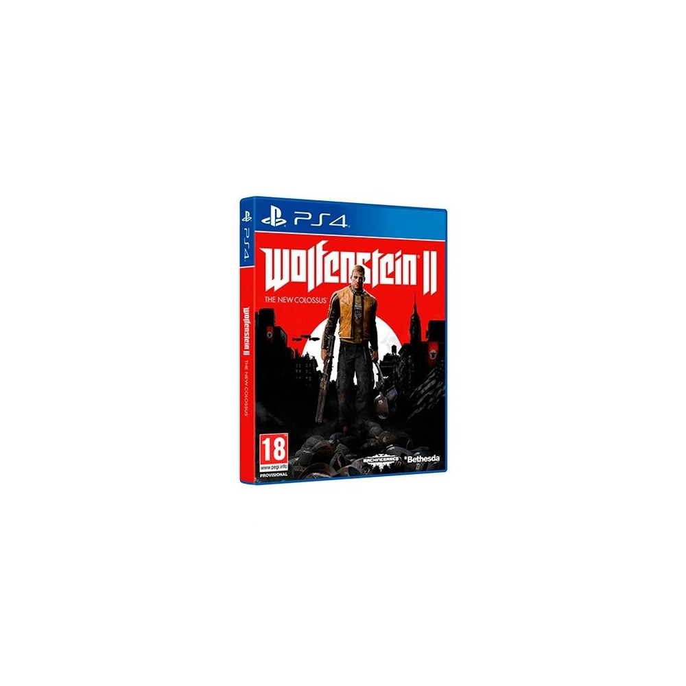 SONY PS4 GAME WOLFENSTEIN 2 THE NEW COLOSSUS