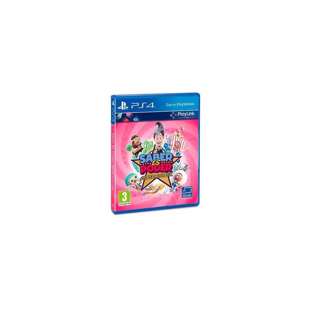 SONY PS4 GAME KNOWLEDGE IS POWER: GENERATIONS