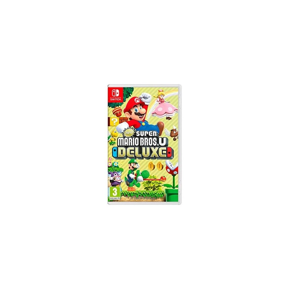 NINTENDO SWITCH GAME NEW SUPER MARIO U DELUXE