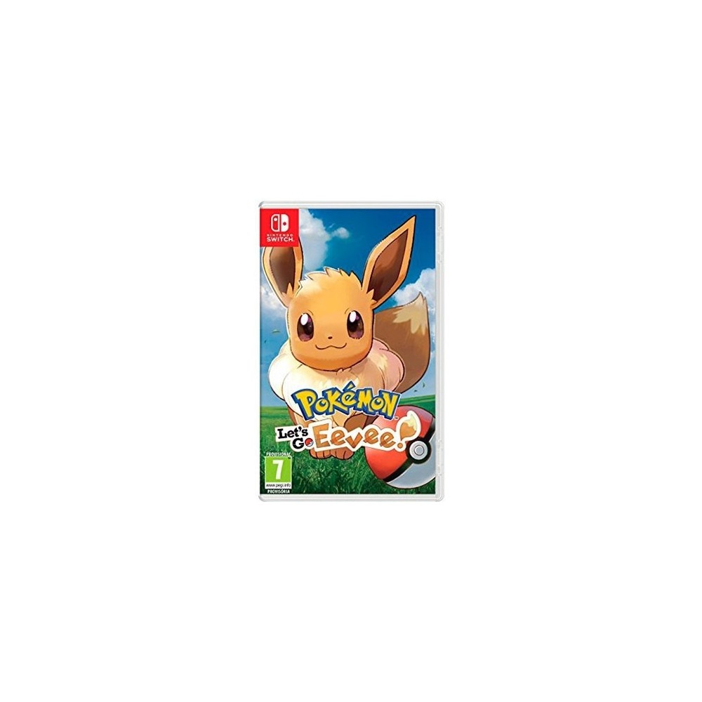 NINTENDO SWITCH GAME POKEMON LETS GO EEVEE