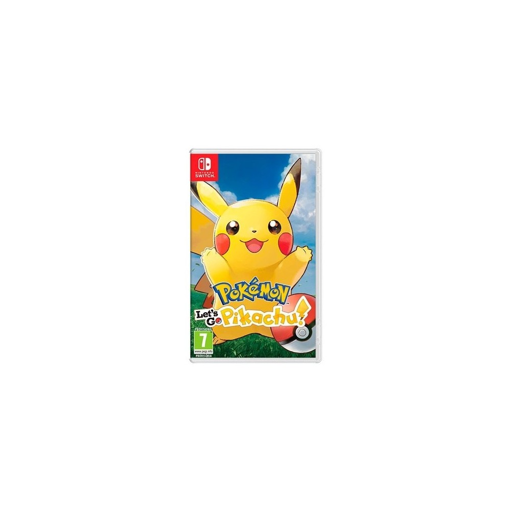 NINTENDO SWITCH GAME POKEMON LETS GO PIKACHU