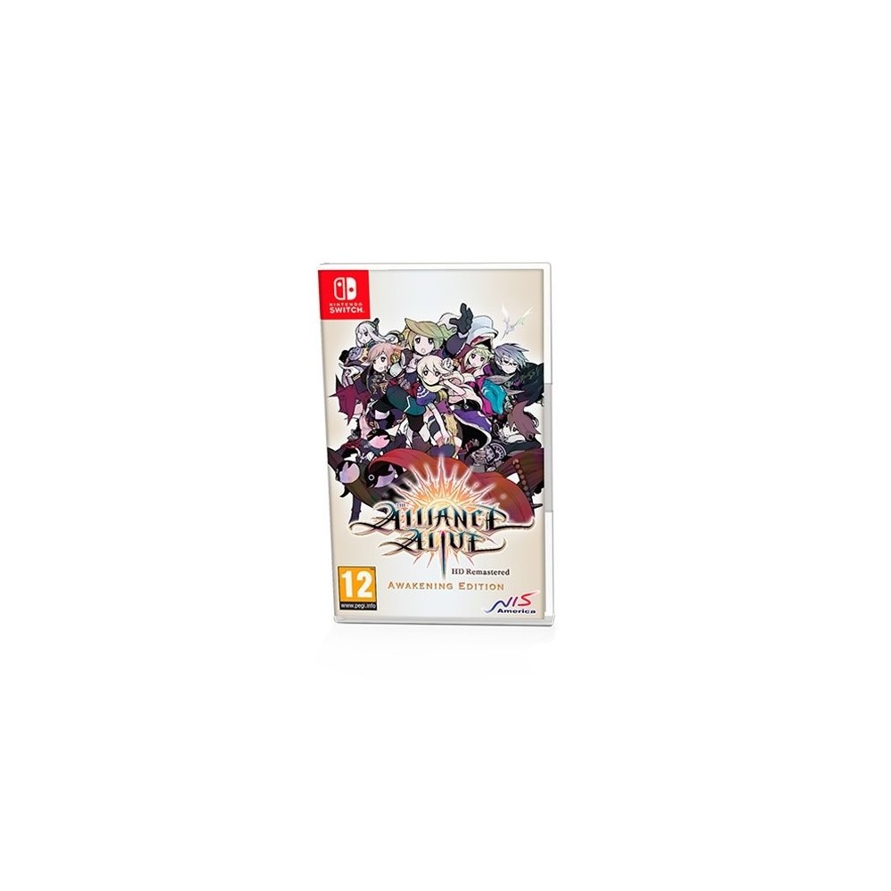 JUEGO NINTENDO SWITCH THE ALLIANCE ALIVE HD REMASTERED