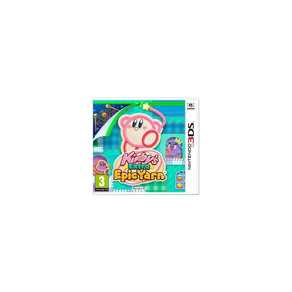 NINTENDO GAME 3DS KIRBY S EXTRA EPIC YARN