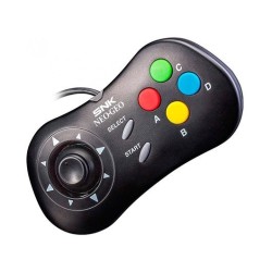 SNK NEO GEO MINI BLACK CONTROLLER