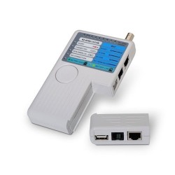 AISENS NETWORK TESTER RJ11/RJ12/RJ45 PROFESSIONAL