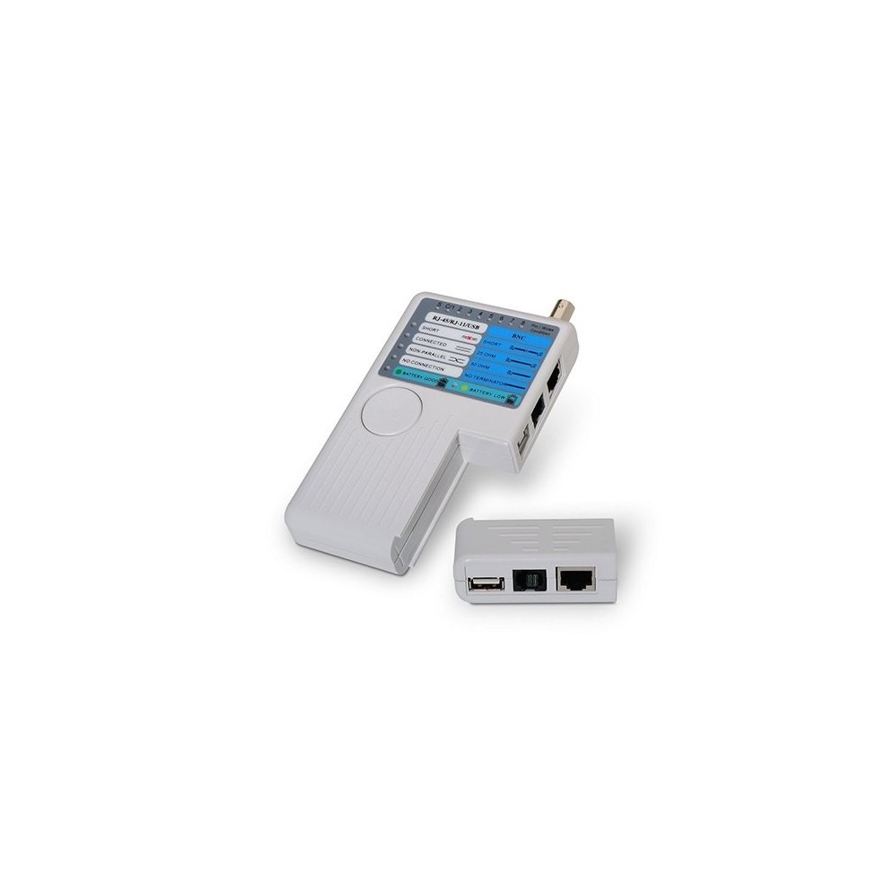 AISENS NETWORK TESTER RJ11/RJ12/RJ45 PROFESSIONAL