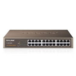 HUB SWITCH 24 PTOS 10/100 TP-LINK SF1024D / FANLESS
