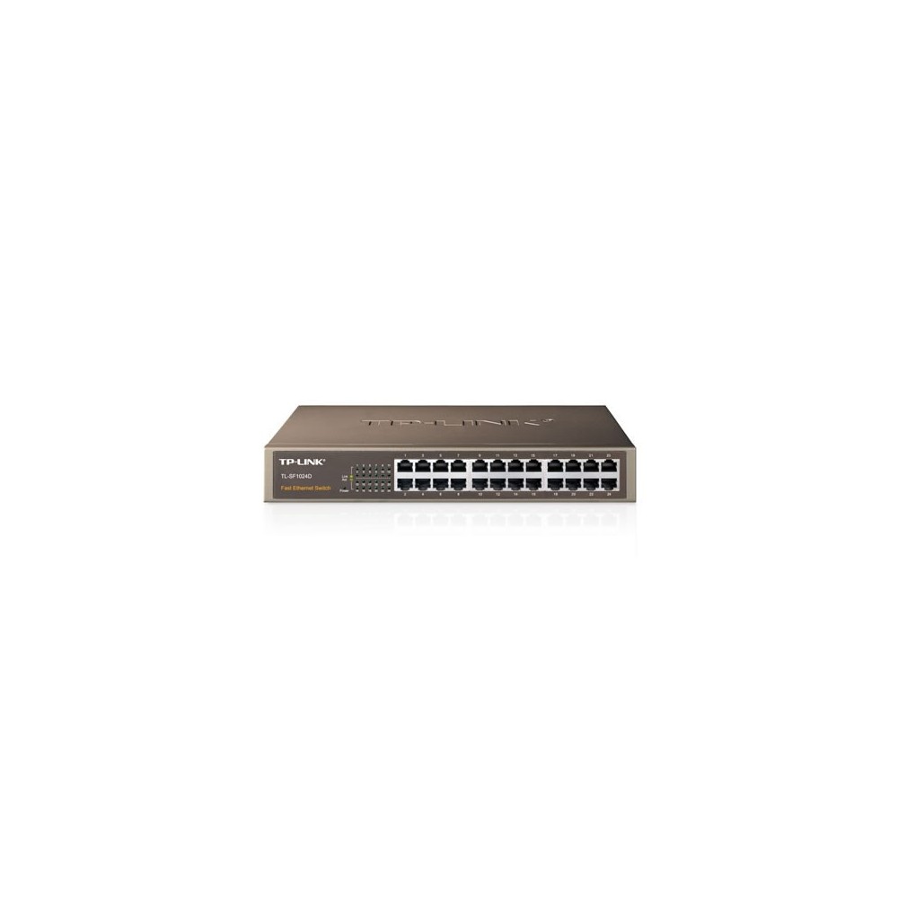 HUB SWITCH 24 PTOS 10/100 TP-LINK SF1024D / FANLESS