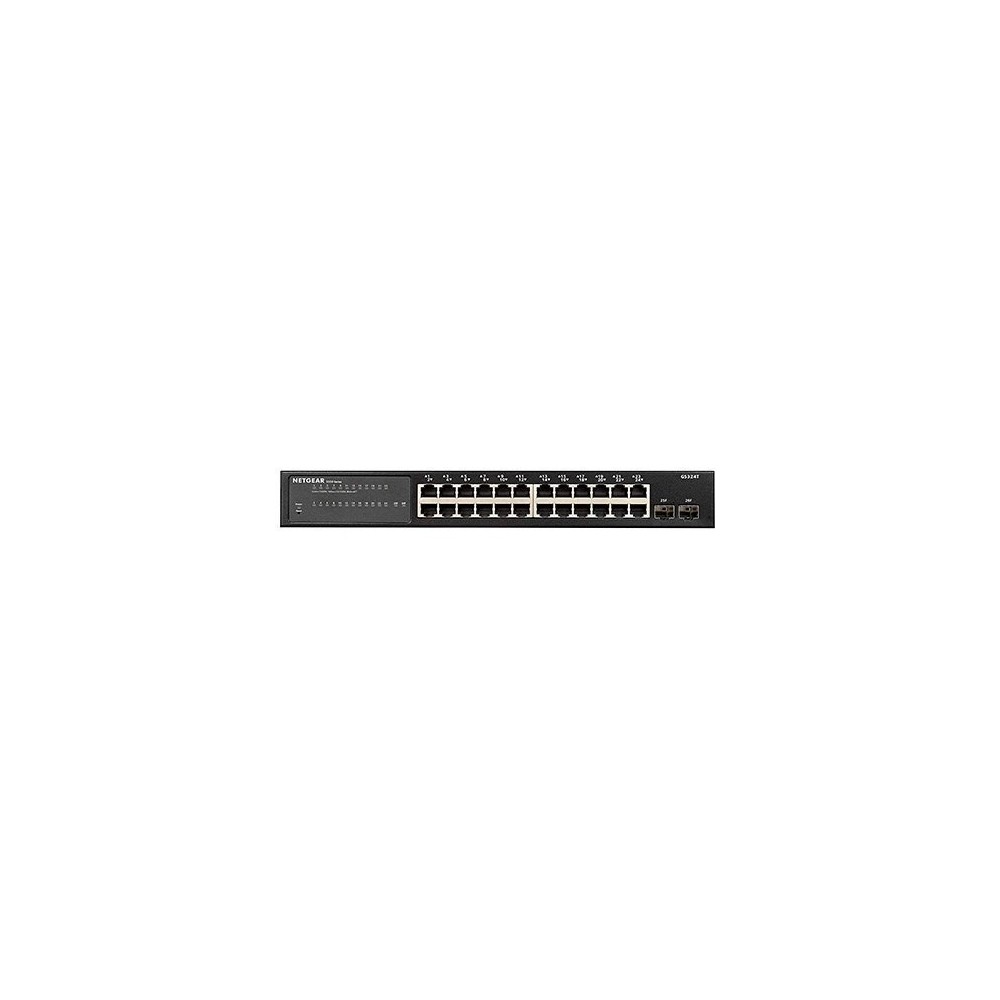 HUB SWITCH 24 PTOS NETGEAR PRO 10/100/1000 GS324T
