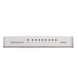HUB SWITCH 8 PTOS NETGEAR 10/100/1000 GS208