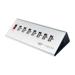 LOGILINK HUB 7 PORTS USB2.0+1 FAST CHARGE UA0225