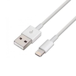 AISENS USB(A) CABLE TO LIGHTNING 2.0 1M WHITE