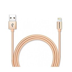 CABLE LIGHTING+MICRO USB (B) USB Adata 1M GOLD